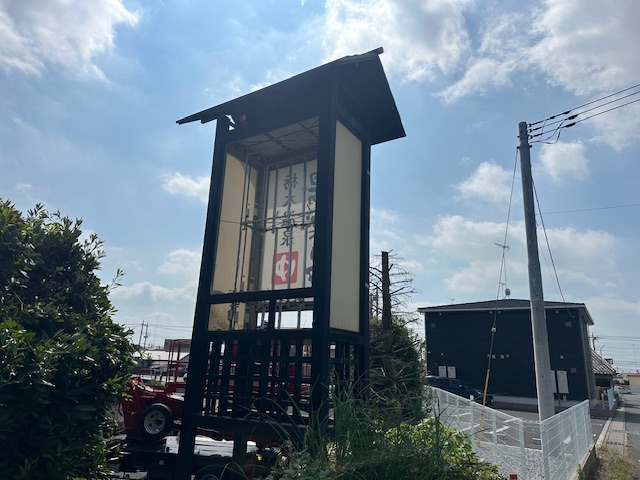 サブ看板の作業風景 2525def71f239a6613a913cdb66965d4