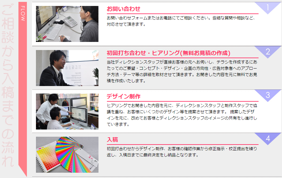 御社の思いをカタチにします!