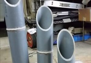 茨城県　牛久市　竹レプリカ製作（LED内蔵）