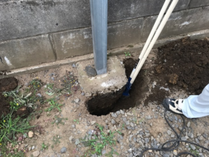 桜川市　看板移設工事