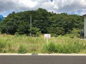 つくば市　分譲地除草作業