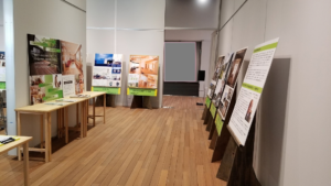 茨城県土浦市で展示イベントの設営等をおこないました