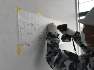 茨城県つくば市、新築事務所のエントランスサインを施工致しました。