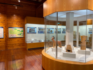 茨城県かすみがうら市　古墳展示館説明パネルを作成致しました。